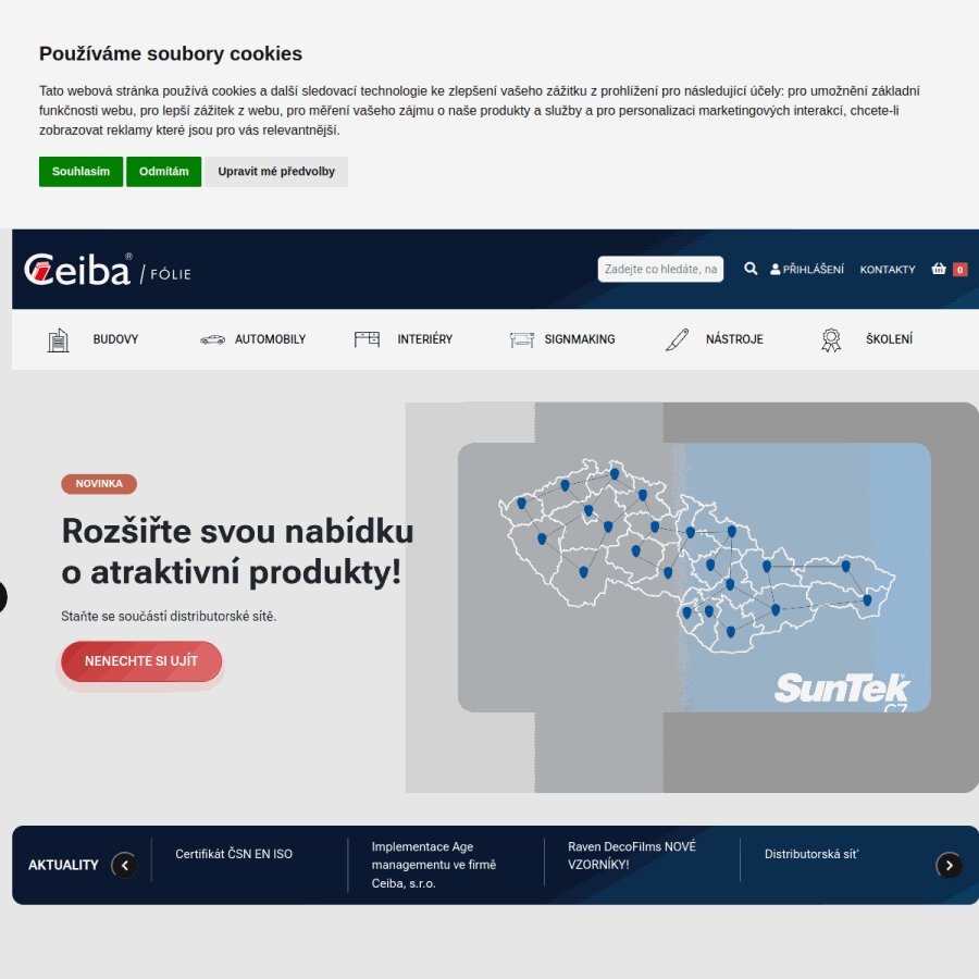 Náhled folie.ceiba.cz